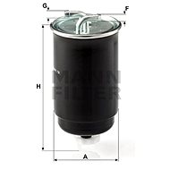 MANN-FILTER WK842/3 - Fuel Filter