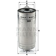MANN-FILTER WK845/9 - Fuel Filter