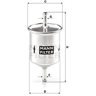MANN-FILTER WK66 - Fuel Filter