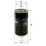 MANN-FILTER WK724/4 - Fuel Filter