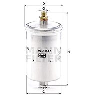 MANN-FILTER WK845 - Fuel Filter