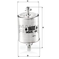 MANN-FILTER MWK44 - Fuel Filter
