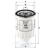 MANN-FILTER PL50/1 - Fuel Filter