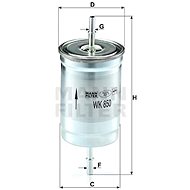 MANN-FILTER WK850 - Fuel Filter