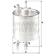 MANN-FILTER WK711/1 - Fuel Filter