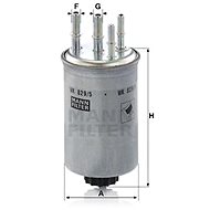 MANN-FILTER WK829/5 - Fuel Filter