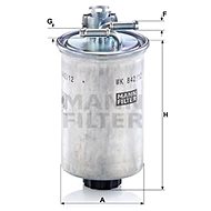 MANN-FILTER WK842/12x - Fuel Filter