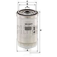 MANN-FILTER WK842/8 - Fuel Filter