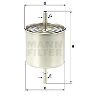 MANN-FILTER WK8046 - Fuel Filter
