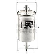 MANN-FILTER WK5003 - Fuel Filter