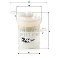 MANN-FILTER WK52 - Fuel Filter