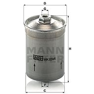 MANN-FILTER WK830/6 - Fuel Filter