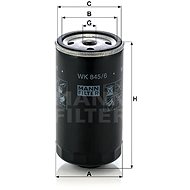 MANN-FILTER WK845/6 - Fuel Filter