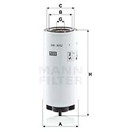 MANN-FILTER WK9052x - Fuel Filter