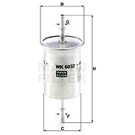 MANN-FILTER WK6032 - Fuel Filter