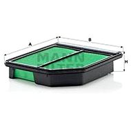 MANN-FILTER C2240 - Air Filter