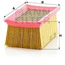 MANN-FILTER C1635 - Air Filter