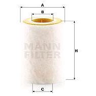 MANN-FILTER C1036/2 - Air Filter