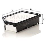 MANN-FILTER C25016 - Vzduchový filtr