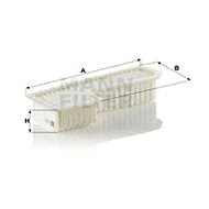 MANN-FILTER C3318 - Air Filter
