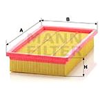 MANN-FILTER C2892 - Air Filter