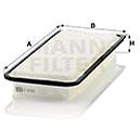 MANN-FILTER C34003 - Vzduchový filtr