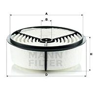 MANN-FILTER C2262 - Vzduchový filtr