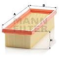 MANN-FILTER C2440/1 - Air Filter