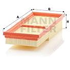 MANN-FILTER C2861-2 - Air Filter