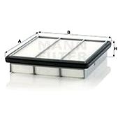MANN-FILTER C25020 - Air Filter