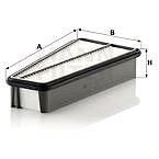 MANN-FILTER C35004 - Vzduchový filtr