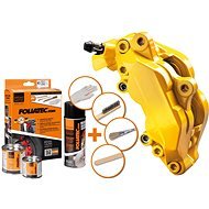 FOLIATEC Two-component Paint for Brakes, Colour Yellow (Performance Yellow) - Brake Paint
