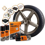 FOLIATEC set for painting aluminum wheels, bronze metallic colour - Spray Paint
