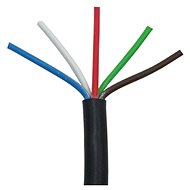 ACI Cable 5 colours (5x0,75 mm) 1m - Trailer Cabling