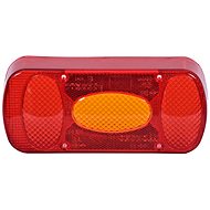 ACI Taillight cover 215x100 mm, rectangle with fog light, L - Trailer Rear Light Cover