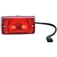 ACI Rear fog lamp rectangle 135x70 mm with cable (hinge mounting) - Vehicle Lights