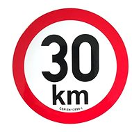 ACI Speed limit 30 km retroreflective dia. 200 mm (for trailers) - Speed Limit Sticker