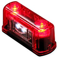 WAS License plate light W53 (245) LED+parking light red - Registration Number LED