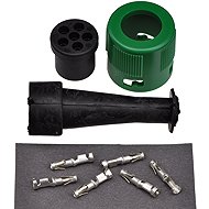 ACI plug 6 pin bayonet 1 pin green JOKON - Towing Plug