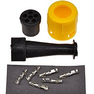 ACI plug 6 pin bayonet 1 pin yellow JOKON - Towing Plug