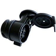 ACI reduction from 13 pin to 7 pin JAEGER socket (13 pin on car / 7 pin on trailer) - Tow Hitch Reducer Adapter