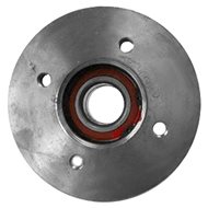 ACI KNOTT 4x100 unbraked hub (with mounting) incl. bearing - Truck Accessories