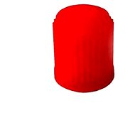 ACI Valve cap GP3a-04 plastic, red (set of 10 pcs) - Valve Caps