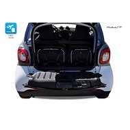 KJUST SET OF BAGS 2PCS FOR SMART FORTWO COUPE 2014+ - Car Boot Organiser