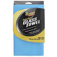 Meguiar' s Perfect Clarity Glass Towel - microfiber cloth for windows and glass, 40 cm x 40 cm - Car Microfiber Cloth