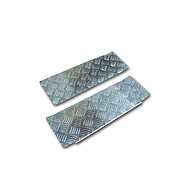 Alu-Frost Sill covers-aluminium, front OPEL VIVARO II / RENAULT TRAFIC III - Car Door Sill Protectors