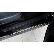 Alu-Frost Sill covers-stainless steel+carbon MITSUBISHI Eclipse CROSS - Car Door Sill Protectors