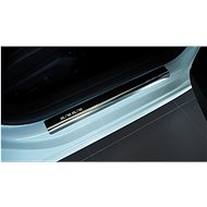 Alu-Frost Sill covers-stainless steel+carbon PEUGEOT 508 II - Car Door Sill Protectors