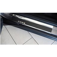 Alu-Frost Sill covers-stainless steel+carbon HONDA HR-VII - Car Door Sill Protectors