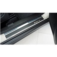 Alu-Frost Sill covers-stainless steel+carbon SUZUKI VITARA - Car Door Sill Protectors